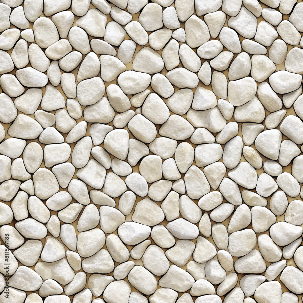 River stones Seamless pattern. Find serenity in our river stones seamless pattern. A calming vector illustration for your design needs.