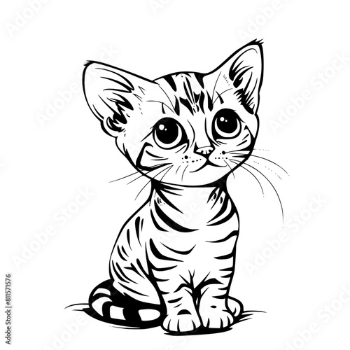 cat vector  line art cat  cat outline  cat svg  cat png  cat illustration  Persian cat  Siamese  Maine Coon  Persian  Ragdoll  Bengal  Scottish Fold  Sphynx  Abyssinian  Russian Blue  Norwegian Forest