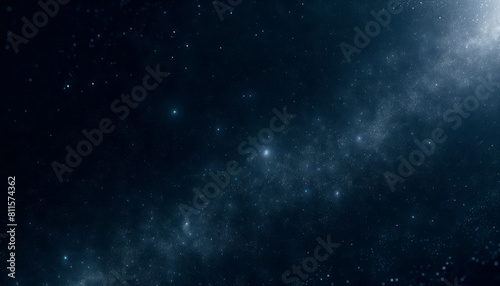 A starry night sky with twinkling stars  capturing the vastness of space  set on a dark background  embodies the concept of the universe. Generative AI