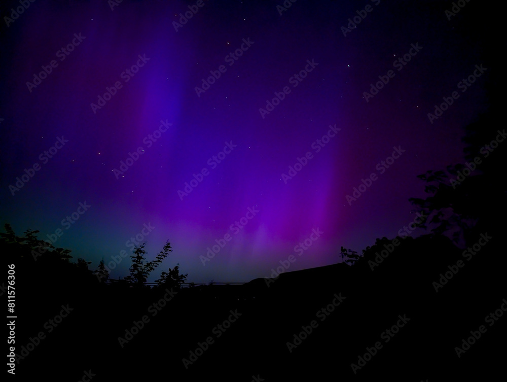 Polarlichter über Oberösterreich Polarlichter über Oberösterreich