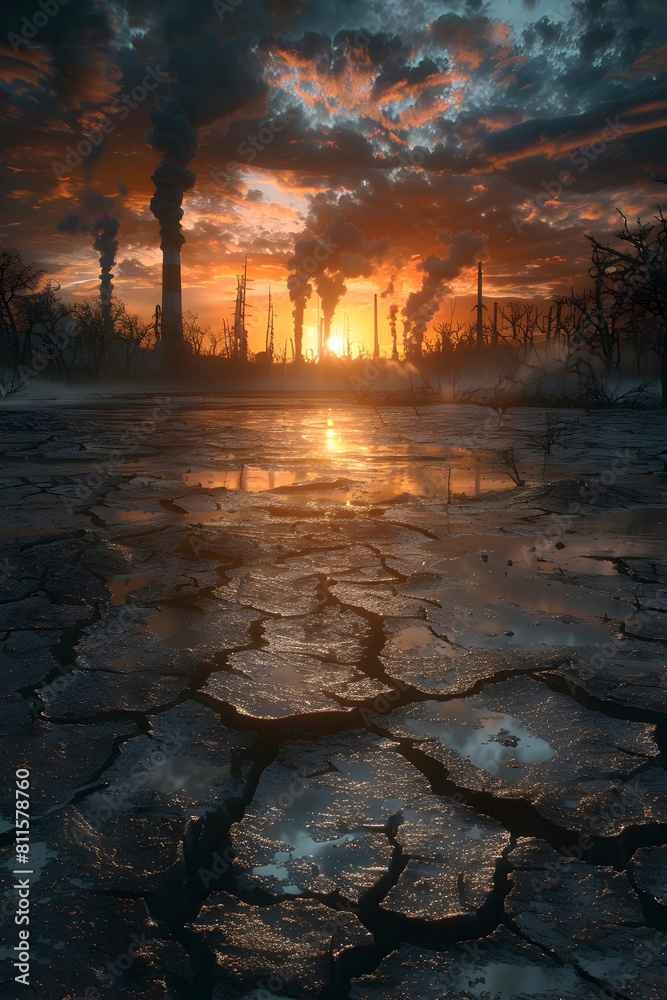 Searing Devastation:A Dystopian Vision of Earth's Ecological Collapse ...