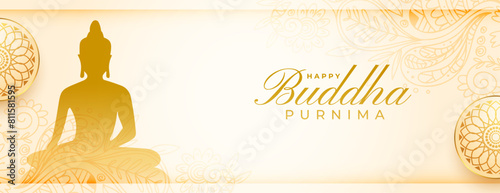 hindu cultural buddha prunima event wallpaper design