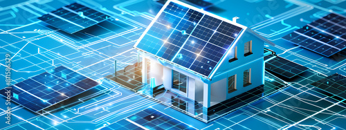Future Living: Smart Home with Solar Power
