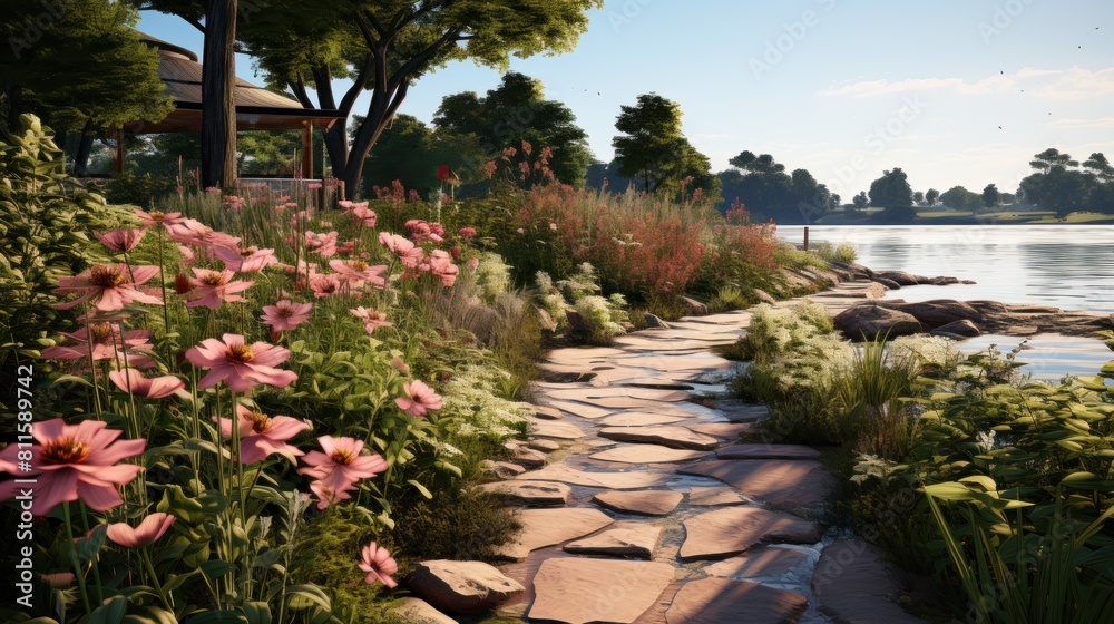 Obraz premium garden in the park