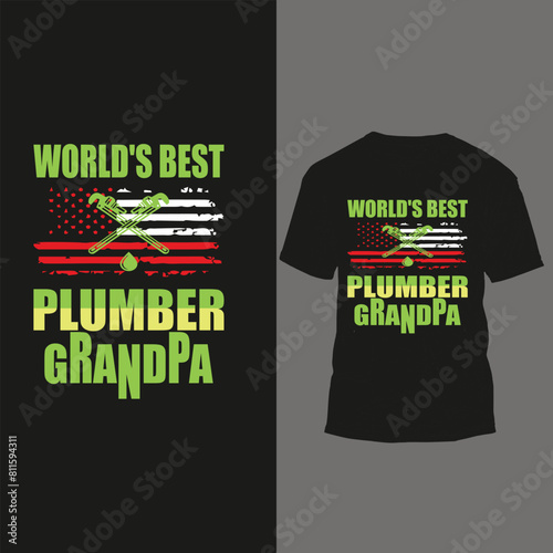 world's best plumber grandpa