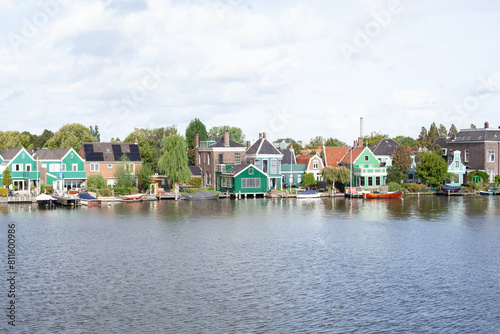 Homes on the Zaan River photo