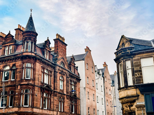 Historic Buildings and Skyline in Inverness, Scotland