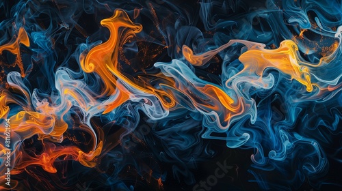 Backgrounds with Swirls of Energy and Motion