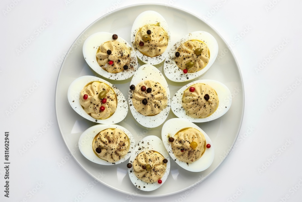 5-Pepper Deviled Eggs: A Peppercorn Showcase