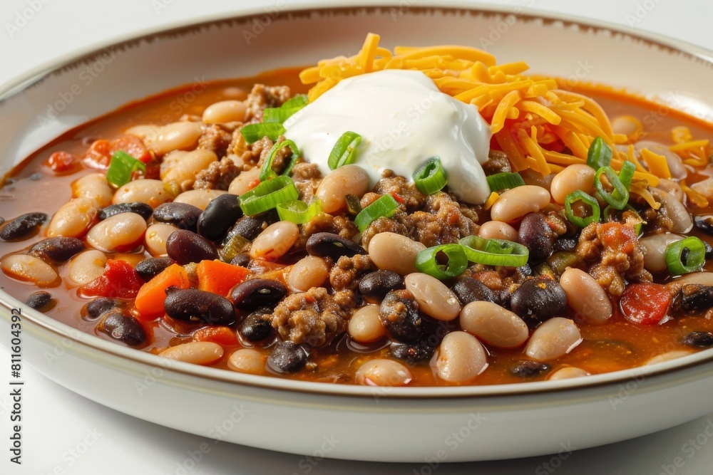 5-Bean Chili: A Symphony of Flavors and Textures in a Bowl 5-Bean Chili: A Symphony of Flavors and Textures in a Bowl