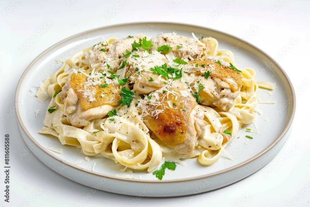 40-Cloves-of-Garlic Chicken Alfredo with Rich and Velvety Sauce 40-Cloves-of-Garlic Chicken Alfredo with Rich and Velvety Sauce