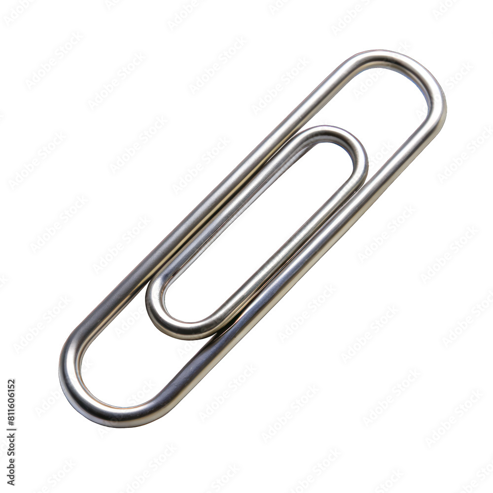 paper clip isolated on white paper clip isolated on white
