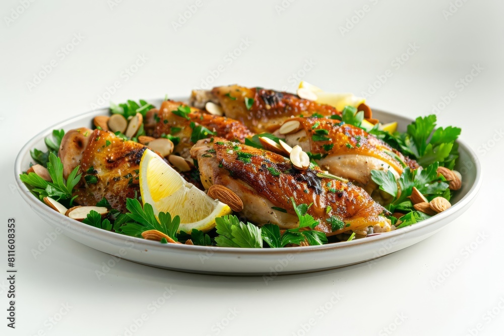 Lemon-Parsley Chicken Under a Brick: A Mouthwatering and Juicy Roast Lemon-Parsley Chicken Under a Brick: A Mouthwatering and Juicy Roast