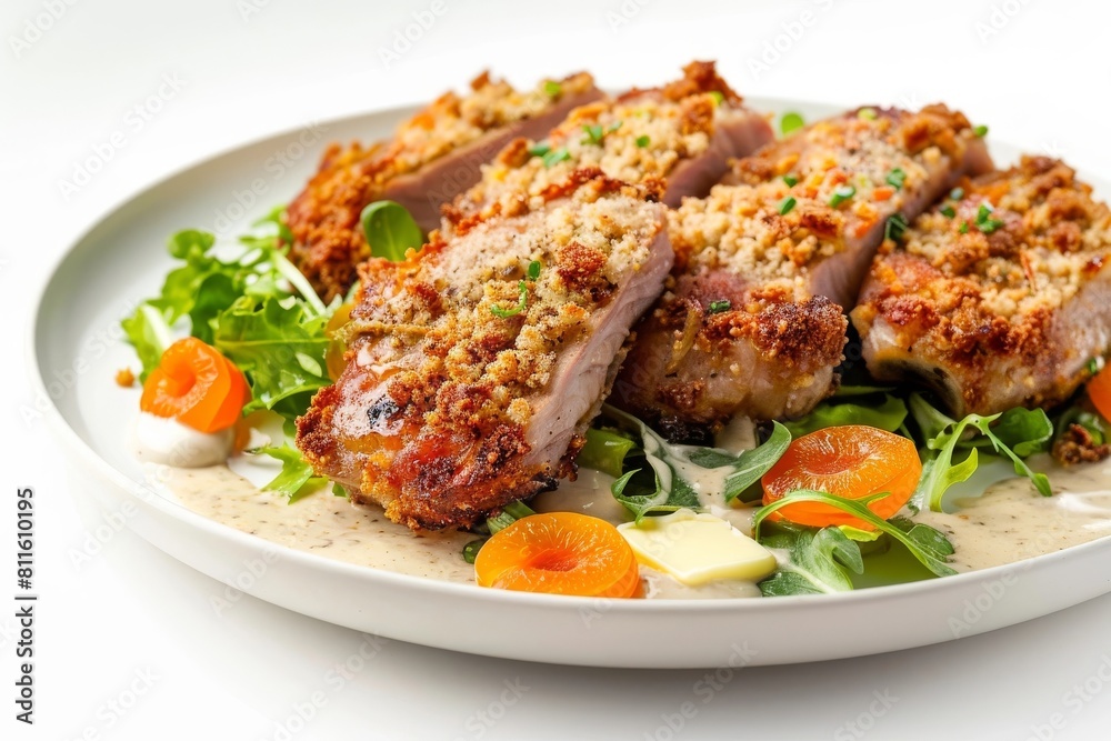 25-Minute Unstuffed Pork Chops with Tangy Sour Cream and Mustard Drizzle