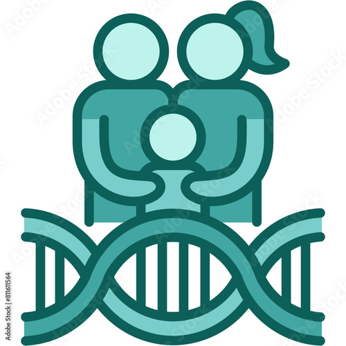 Dna Family Icon