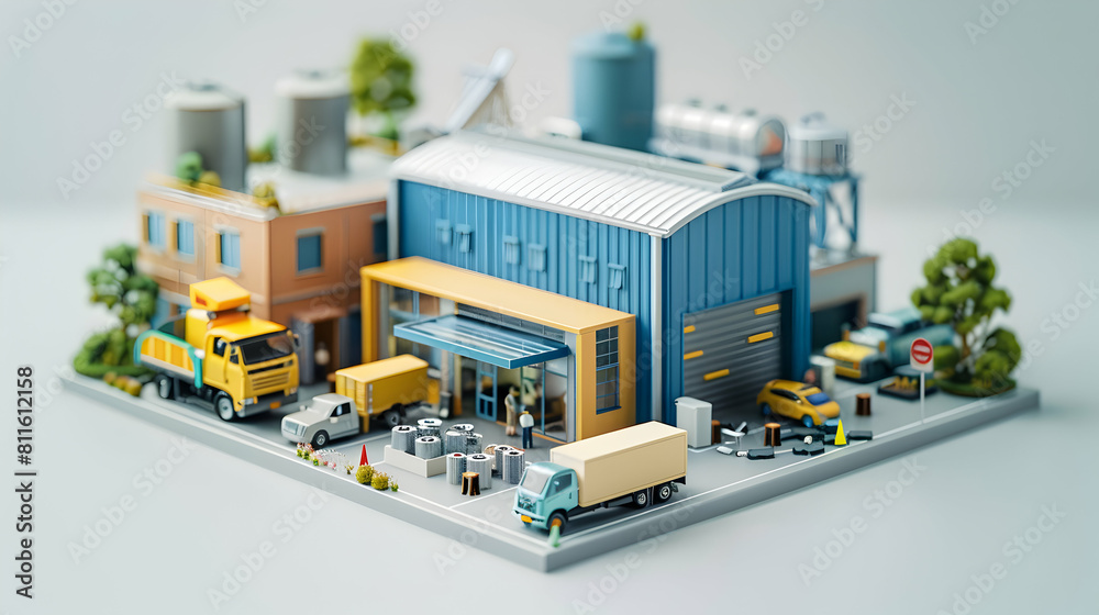 3D Cute Icon Representing CSR in Supply Chain Management: Conference Emphasizing Ethical Sourcing Integration in Isometric Scene 3D Cute Icon Representing CSR in Supply Chain Management: Conference Emphasizing Ethical Sourcing Integration in Isometric Scene