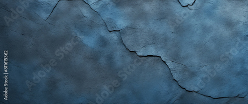 Dark abstract black phantom blue stone concrete paper texture background 