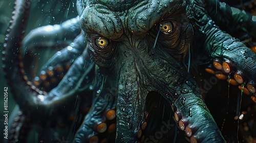 Cthulhu  Lovecraft  mythos  horror  creature  tentacles  cosmic  ancient  elder god  fiction  mythology  cult  monster  deity  nightmare  cosmic horror  Great Old One  cosmic entity  fantasy  supernat