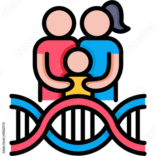 Dna Family Icon