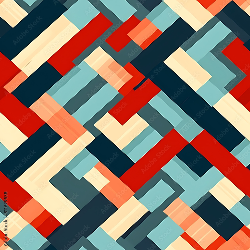 Digital art seamless pattern, the design for apply a variety of graphic works Digital art seamless pattern, the design for apply a variety of graphic works