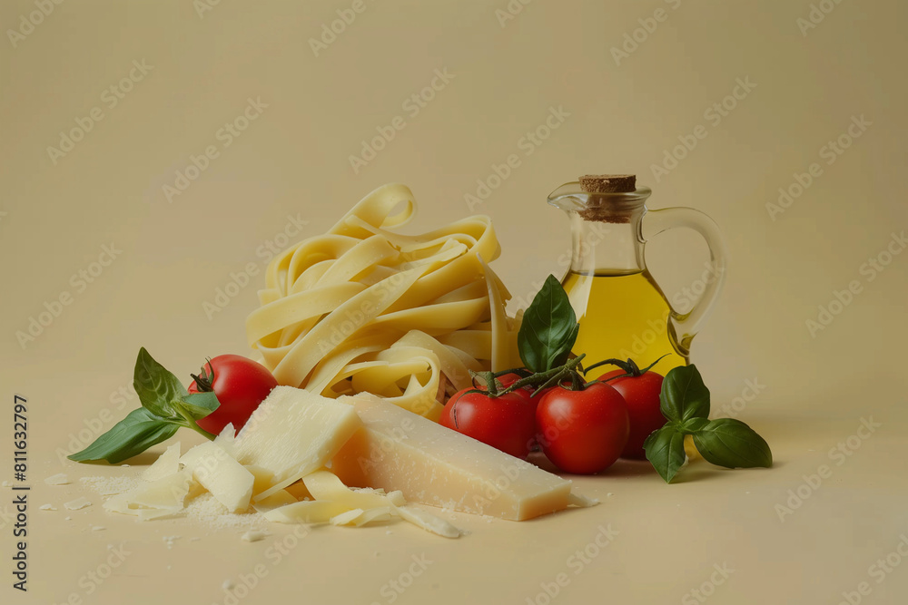 Simplicity and Flavor: Pasta al Pomodoro Still Life - Clean composition, Ample Negative Space - Versatile Background: Perfect for Various Projects Simplicity and Flavor: Pasta al Pomodoro Still Life - Clean composition, Ample Negative Space - Versatile Background: Perfect for Various Projects