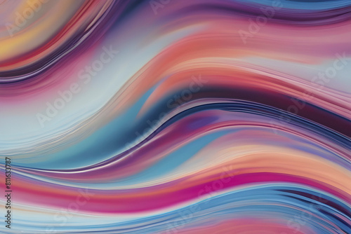 A smooth  fluid gradient where colors blend seamlessly like oil paints on water.