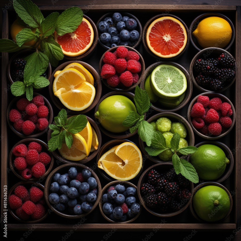 fruits and vegetables on wooden table fruits and vegetables on wooden table