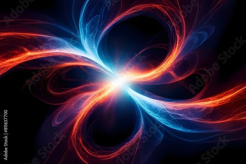 abstract fractal background, backgrounds 