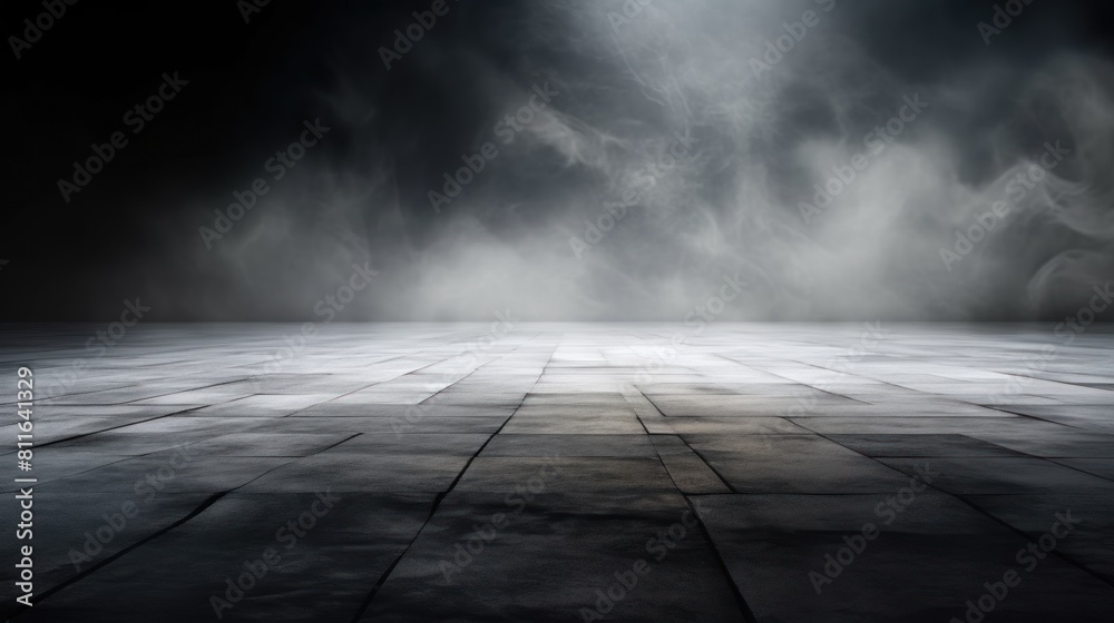 a large room filled with fog or smoke. The floor of the room looked shiny and several rays of light streamed in from above. a large room filled with fog or smoke. The floor of the room looked shiny and several rays of light streamed in from above.