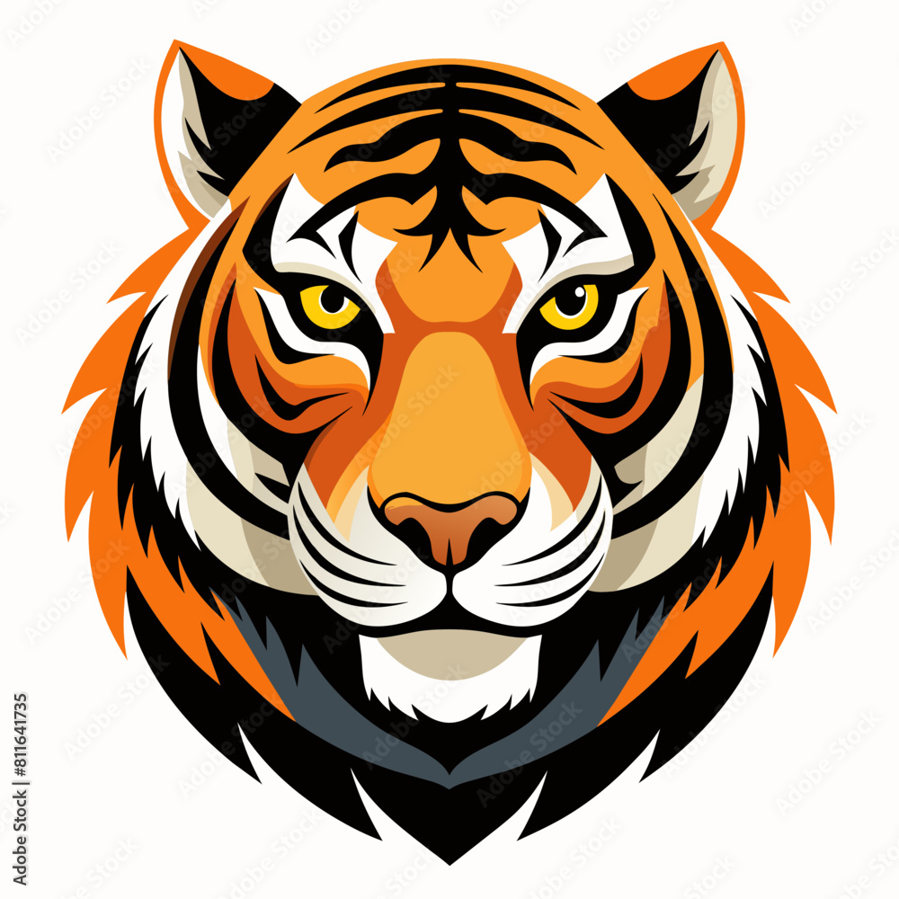 Obraz premium head of tiger