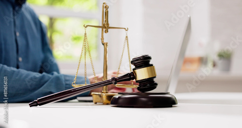 Legal Court Technology. Law Trial Tech photo