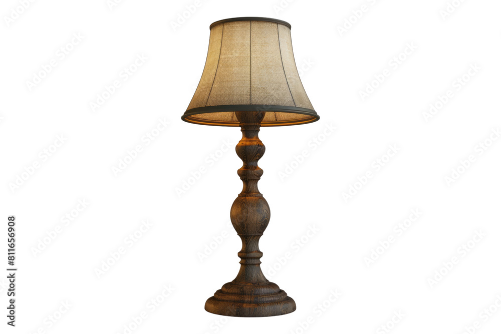 Lamp isolated on transparent background