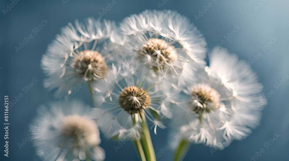 Dandelion Dreamscape, A Sea of White Under a Warm Sun Dandelion Dreamscape, A Sea of White Under a Warm Sun
