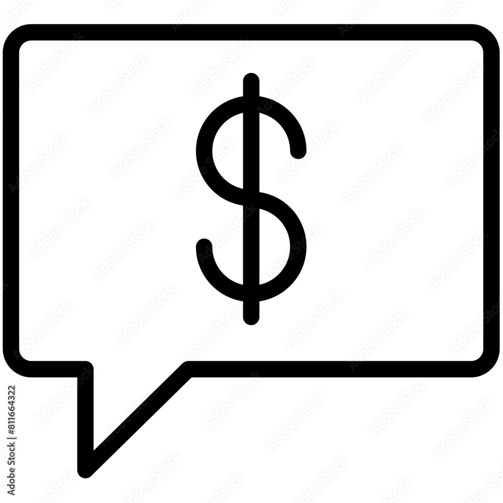 Speech Bubble outline Icon Pack Speech Bubble outline Icon Pack