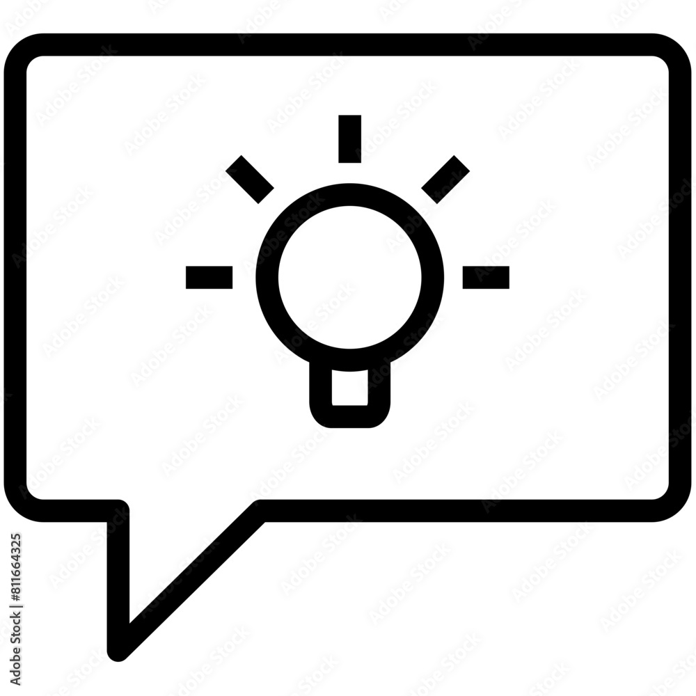 Speech Bubble outline Icon Pack Speech Bubble outline Icon Pack