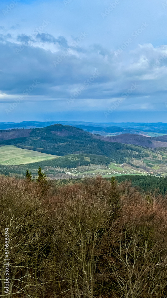 Mountain landscape, green meadow against the backdrop of mountains. Poland Mountain landscape, green meadow against the backdrop of mountains. Poland