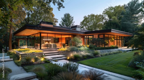 Icon of contemporary residence
