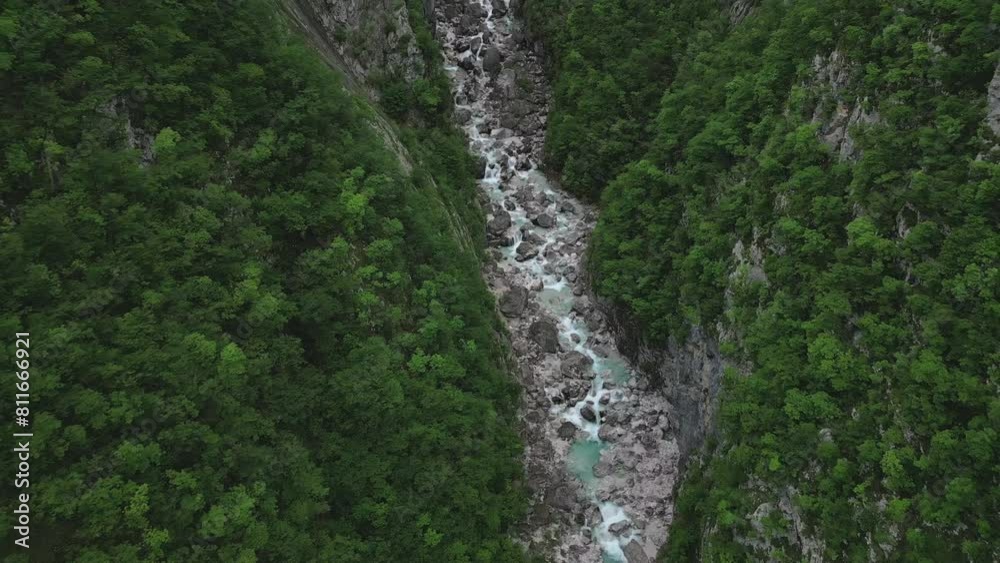 Boka waterfall the highest waterfall in Slovenia.. Natural background Boka waterfall the highest waterfall in Slovenia.. Natural background