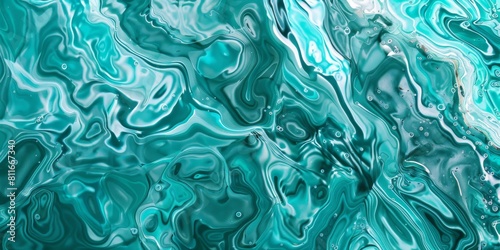 Close-up of shimmering turquoise water texture