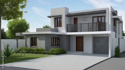 modern house  © jayantha