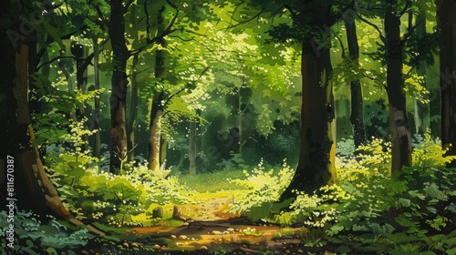 Scene of woodland
