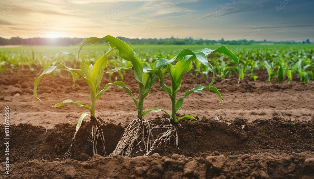 Nature's Bounty: Fresh Corn Growth