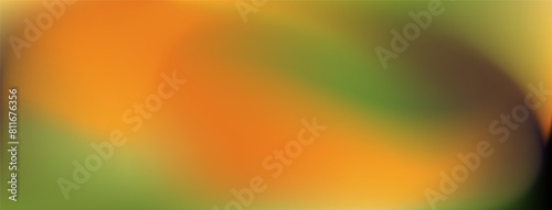 Autumn gradient background. Fall vibes smooth vector gradation backdrop. Orange red color texture. Blurred autumn season banner. Warm abstract background. Aesthetic backdrop in natural colors