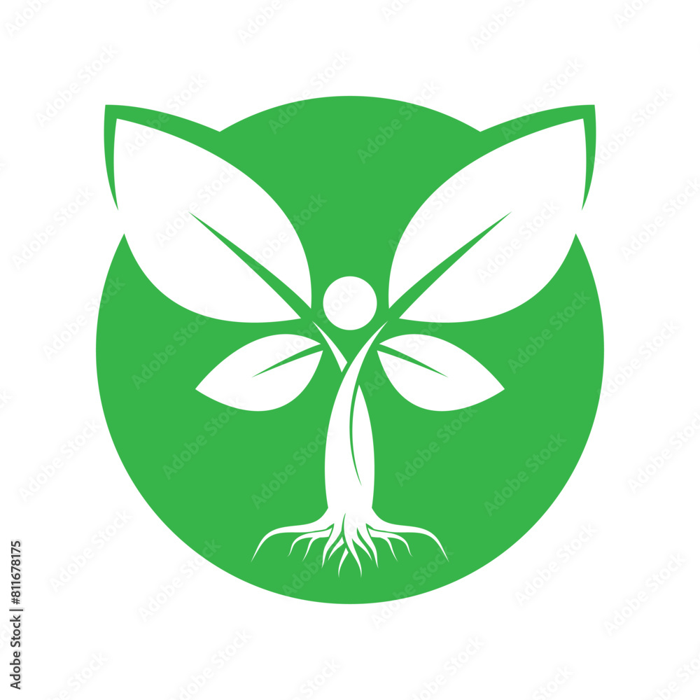 body recovery and health logo illustration design body recovery and health logo illustration design