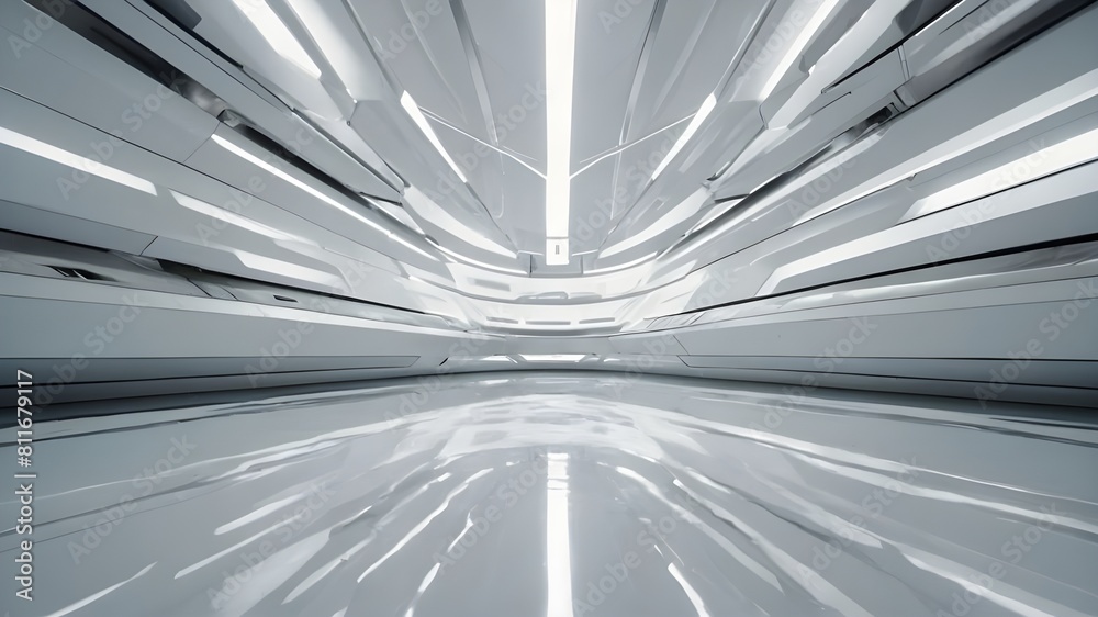 abstract tunnel background, abstract white background, 3D white background illustration abstract tunnel background, abstract white background, 3D white background illustration