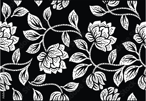 Batik Indonesian: is a technique of wax-resist dyeing applied to whole cloth, or cloth made using this technique originated from Indonesia.