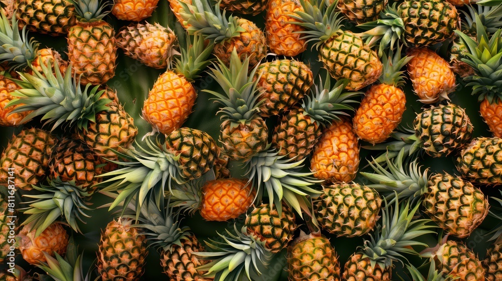 Dense pineapple pattern. Dense pineapple pattern.