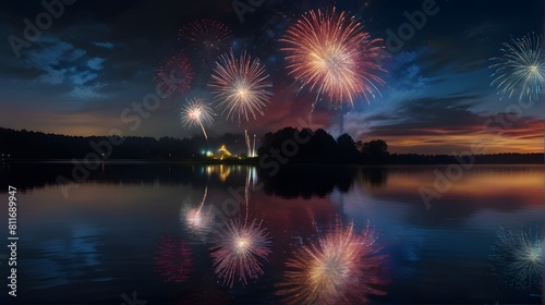 Fireworks Over the River © HaseebUr