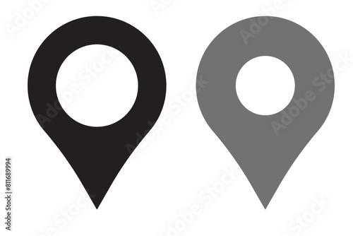 Location map icon design
