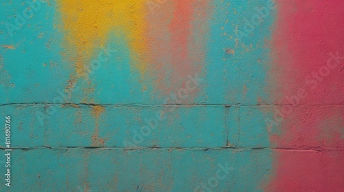 Colorful wall texture background